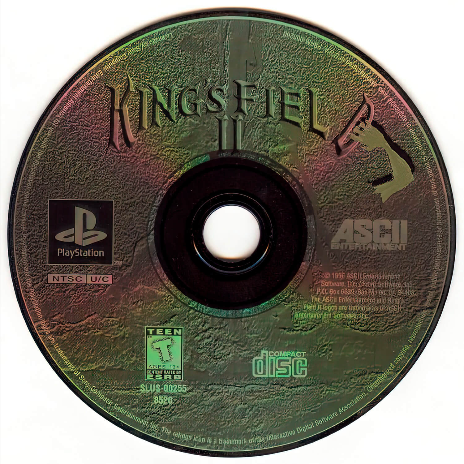 Лицензионный диск King's Field 2 для PlayStation